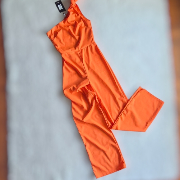 Fashion Nova One Shoulder Jumpsuit - Picture 3 of 14